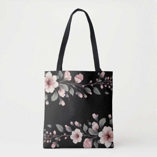 Bolso De Tela Trópicos de Medianoche (Anverso)