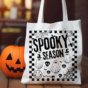 Bolso De Tela Truco De Halloween De Moda Retro O Fantasma