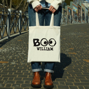 Bolso De Tela Truco de Halloween o ojo fantasma caprichoso capri