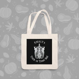 Bolso De Tela Truco De Halloween O Trate El Espeleón De Scary Sp