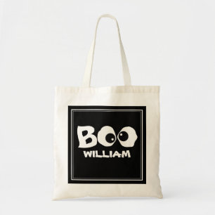 Bolso De Tela Truco De Halloween O Trato A Fantasma Cutáneo Y Wh