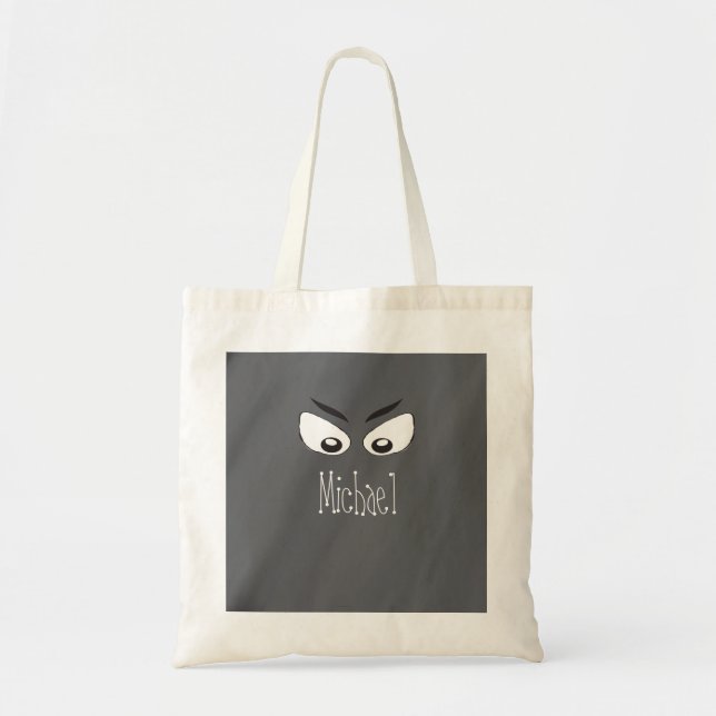 Bolso De Tela Truco De Halloween O Trato A Fantasma De Parodia (Frente)