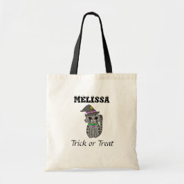 Bolso De Tela Truco de Halloween personalizado o tratamiento de 