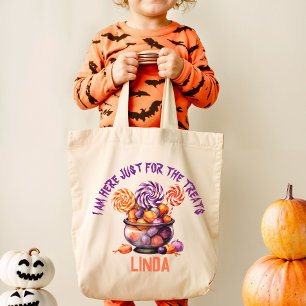 Bolso De Tela Truco editable o trato divertida Halloween