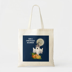 Bolso De Tela Truco fantasma o trato   Halloween Spooktacular