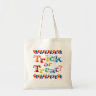 Bolso De Tela Truco o invitación del arco iris