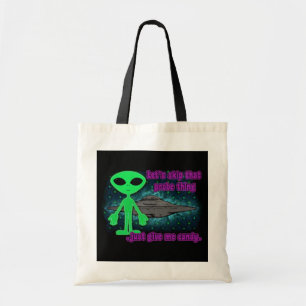Bolso De Tela Truco o invitación extranjero