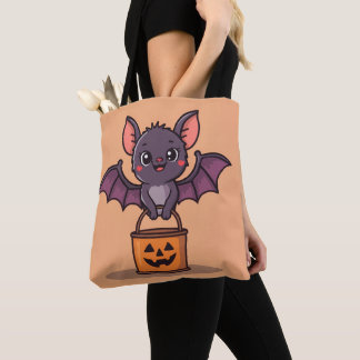 Bolso De Tela Truco o murciélago de tratamiento