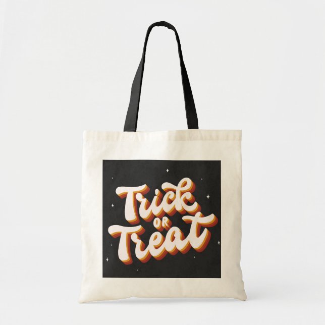 Bolso De Tela Truco o tratamiento retro (Frente)