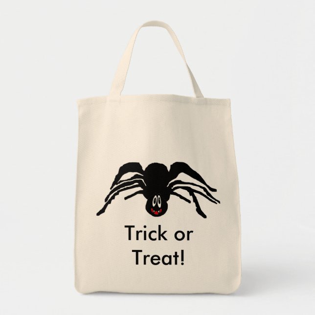 Bolso De Tela Truco o trato (Frente)