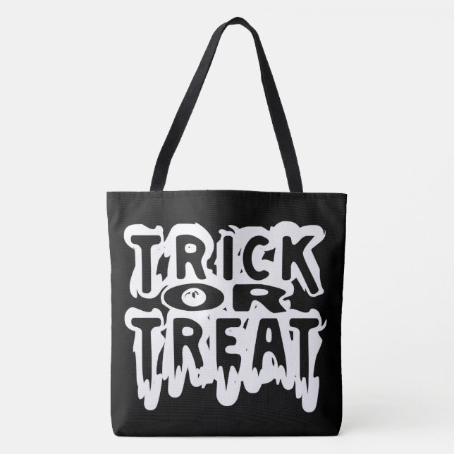 Bolso De Tela Truco o trato (Anverso)