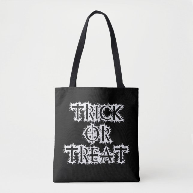 Bolso De Tela Truco o trato (Anverso)