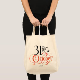 Bolso De Tela Truco o trato "31 de octubre" - Personalizar