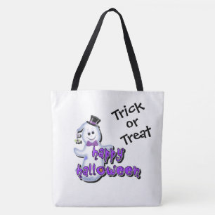 Bolso De Tela Truco o trato a fantasma pequeño