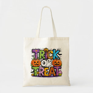 Bolso De Tela Truco o trato de Halloween para niños