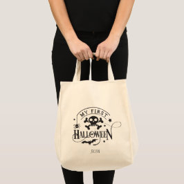 Bolso De Tela Truco o trato "Mi primer Halloween" -Personalizar