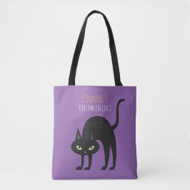 Bolso De Tela Truco o trato para niños de gato negro de Guay