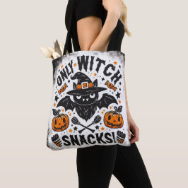 Bolso De Tela Truco o trato - Solo refrigerios brutos Tote Bag