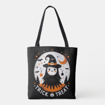 Truco o trato - Solo refrigerios brutos Tote Bag