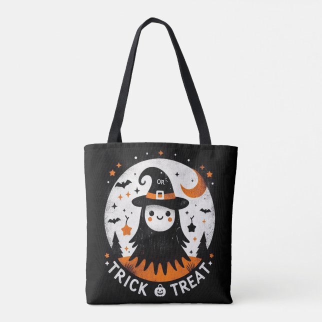 Bolso De Tela Truco o trato - Solo refrigerios brutos Tote Bag (Reverso)