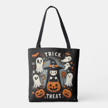 Truco o trato - Solo refrigerios brutos Tote Bag
