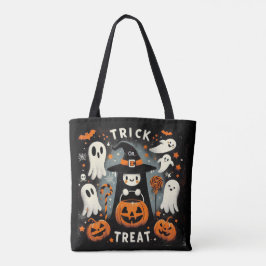 Bolso De Tela Truco o trato - Solo refrigerios brutos Tote Bag