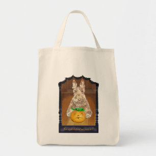 Bolso De Tela Truco o trato Wheaten Scottie