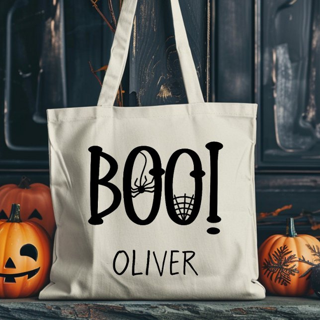 Bolso De Tela Truco o truco de Halloween (Subido por el creador)