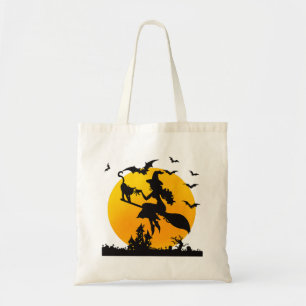 Bolso De Tela Truco o víbora brujas de Halloween