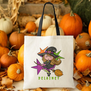 Bolso De Tela Truco personalizado de Halloween o trata a mujeres