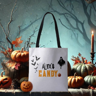 Bolso De Tela Truco Personalizado O Tratamiento De Halloween