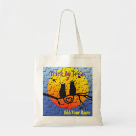 Bolso De Tela Trucos o tratamientos Feliz Halloween