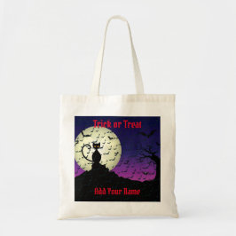 Bolso De Tela Trucos o tratamientos Feliz Halloween