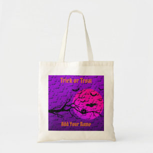 Bolso De Tela Trucos o tratamientos Feliz Halloween