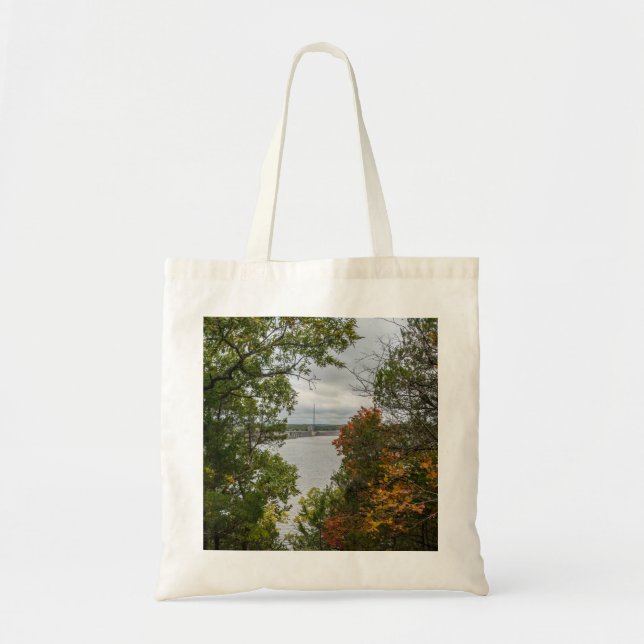 Bolso De Tela Truman Dam Autumn Framed (Frente)