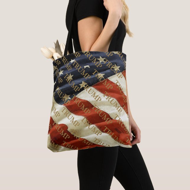 BOLSO DE TELA TRUMP (Detalle)