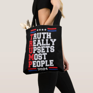 Bolso De Tela Trump 2024