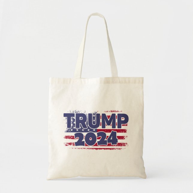 Bolso De Tela Trump 2024 Estados Unidos (Frente)