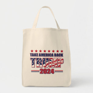 Bolso De Tela Trump 2024: Recuperar a Estados Unidos