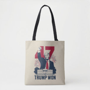 Bolso De Tela Trump Ganó De Nuevo Elección 2024 Presidente 47º