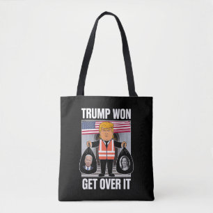 Bolso De Tela Trump Ganó Supéralo Maga Ganó Elección 2024 