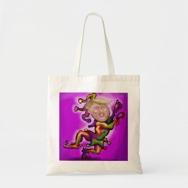 Bolso De Tela Trump Jester (Frente)