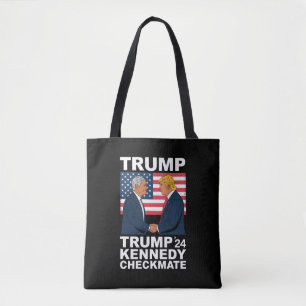Bolso De Tela Trump Kennedy Jaque Mate 2024 Vota Trump Kennedy 
