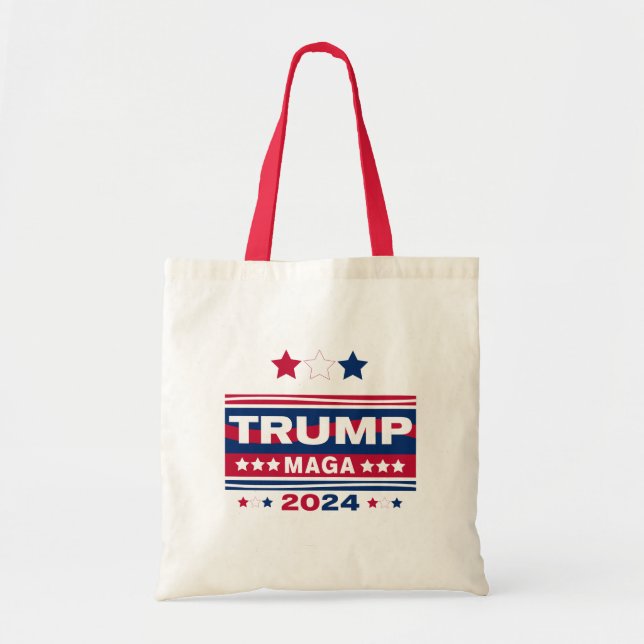 BOLSO DE TELA TRUMP~MAGA~2024 (Frente)