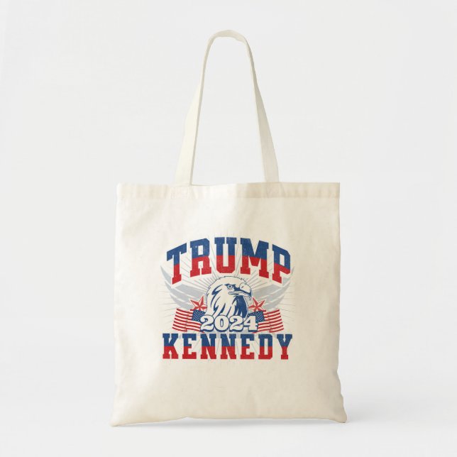 BOLSO DE TELA TRUMP RFK JR KENNEDY (Frente)
