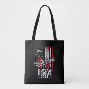 Bolso De Tela Trump Vance 2024 Donald Trump Proscrito Hillbilly 