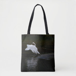 Bolso De Tela Trumpeter Swan