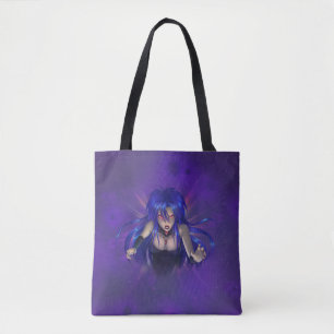 Bolso De Tela TSDS: Arte de portada del libro Queen Irana Delphi
