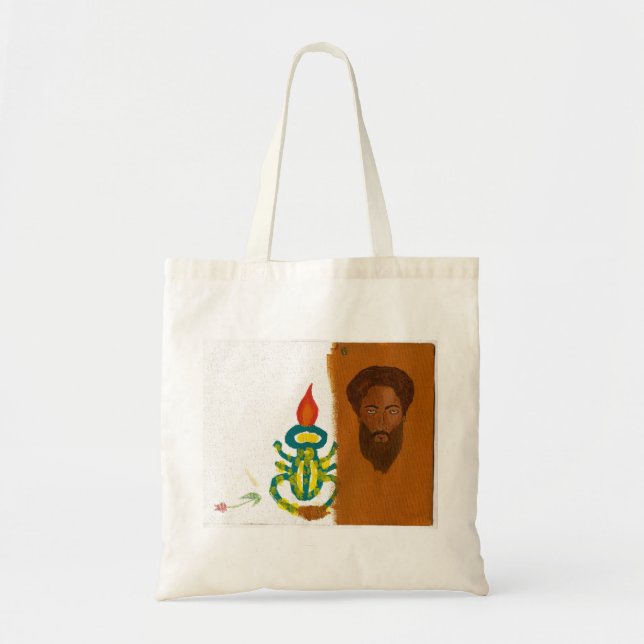 BOLSO DE TELA TST /FLO ART (Frente)