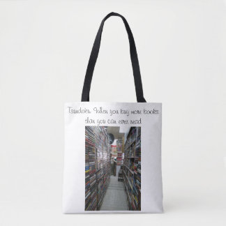 Bolso De Tela Tsundoku